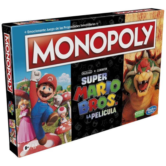 Monopoly Super Mario Movie F6818 Hasbro Gaming 1 Monopoly Super Mario Movie F6818 Hasbro Gaming 1