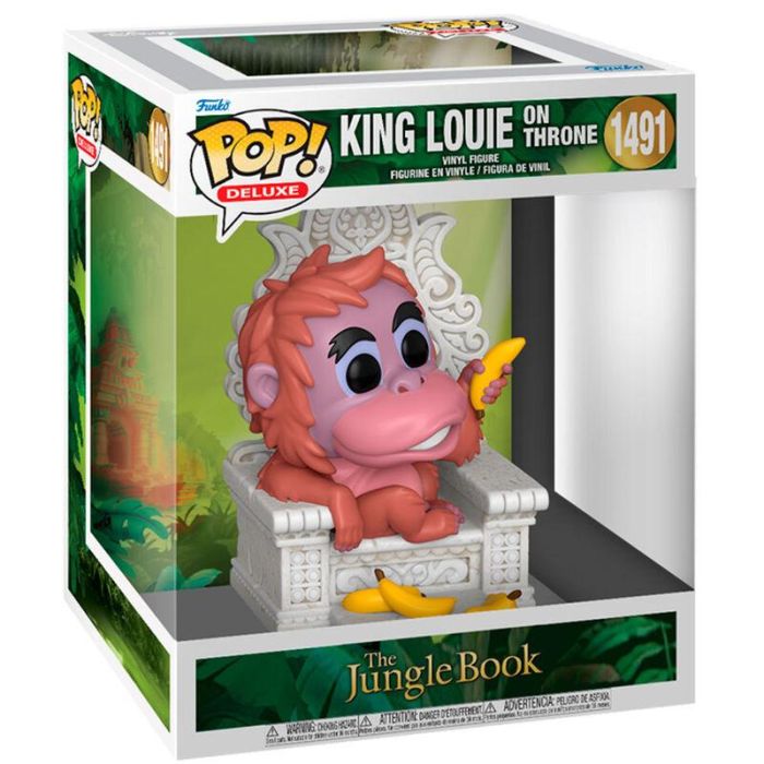 Funko Pop Disney El Libro de la Selva - Rey Louie en el Trono Figura de Vinilo 12.7 cm 0 Funko Pop Disney El Libro de la Selva - Rey Louie en el Trono Figura de Vinilo 12.7 cm 0