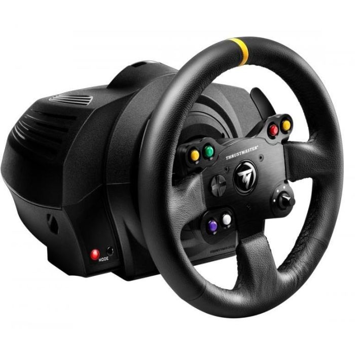 Thrustmaster Volante de Carreras TX RW Edición Cuero, Force Feedback Next Gen, Pedales T3PA, 900°, para PC y Xbox One 1 Thrustmaster Volante de Carreras TX RW Edición Cuero, Force Feedback Next Gen, Pedales T3PA, 900°, para PC y Xbox One 1