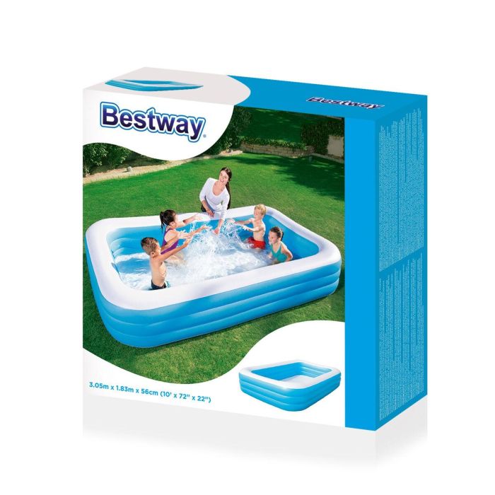 Piscina Hinchable para Niños Bestway Multicolor 305 x 183 x 56 cm 4 Piscina Hinchable para Niños Bestway Multicolor 305 x 183 x 56 cm 4