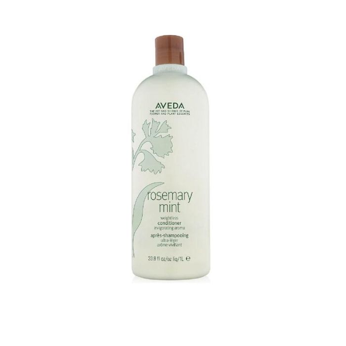 Aveda Rosemary Mint Weightless Conditioner 1000ml - Acondicionador Ligero Previene Enredos y Electricidad Estática, Cabello con Cuerpo y Brillo