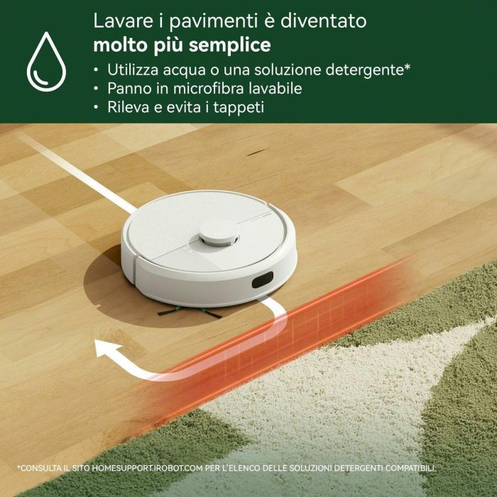 Irobot IRO1742825189809 Robot aspirador ROOMBA 105 COMBO Blanco 6