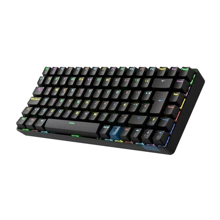 Teclado Hiditec GKE010005 Negro Qwerty Español QWERTY 0 Teclado Hiditec GKE010005 Negro Qwerty Español QWERTY 0