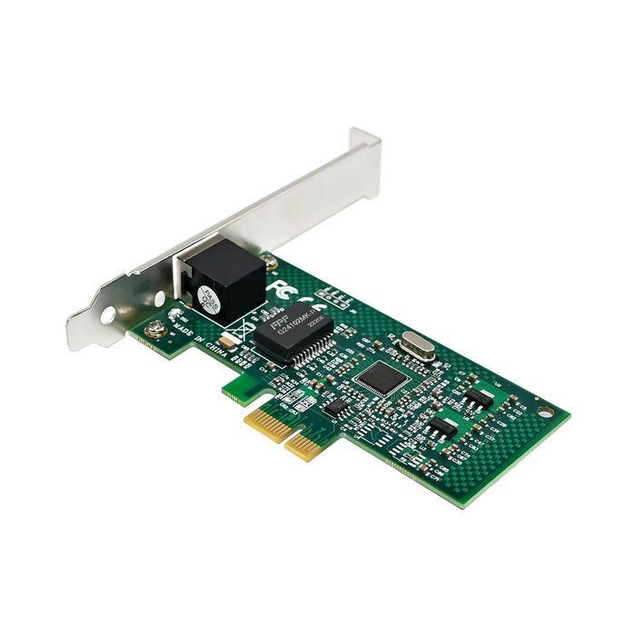 MicroConnect MC-PCIE-82574L Tarjeta de Red PCIe Intel 82574L de un Solo Puerto 1GbE Gigabit Ethernet 3
