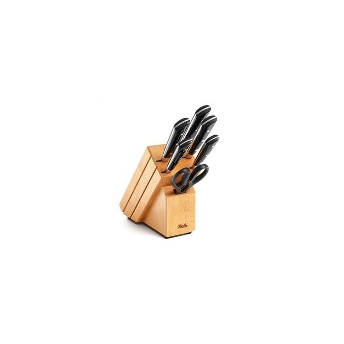 Fissler SET TACOMA DE MADERA + 5 CUCHILLOS + TIJERAS TEXAS - Colección completa para cortar como profesional, Ref: 088-311-07-000/0 Fissler SET TACOMA DE MADERA + 5 CUCHILLOS + TIJERAS TEXAS - Colección completa para cortar como profesional, Ref: 088-311-07-000/0