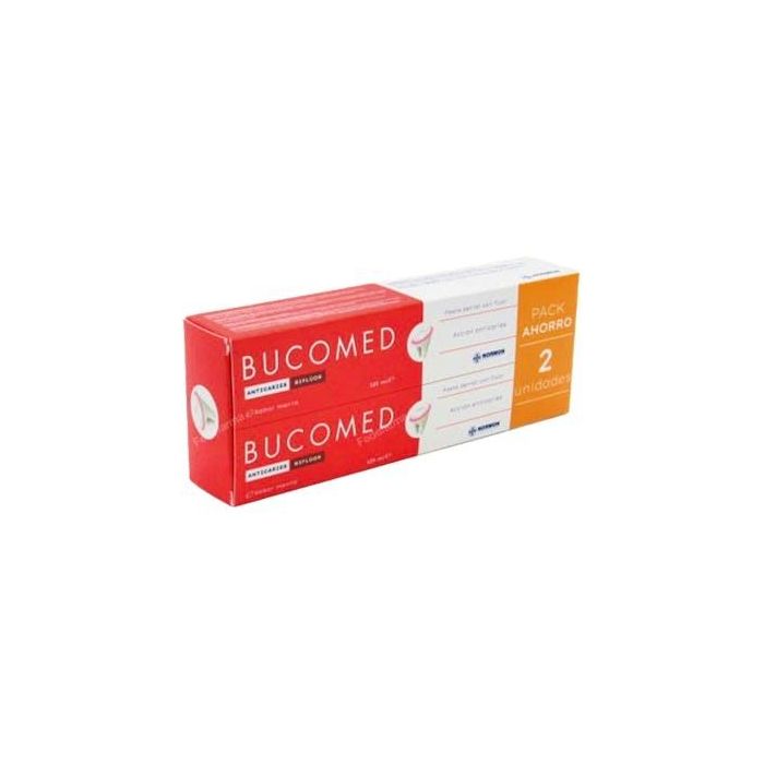 BUCOMED Pasta Dental Anticaries Pack 2 X 125 ml