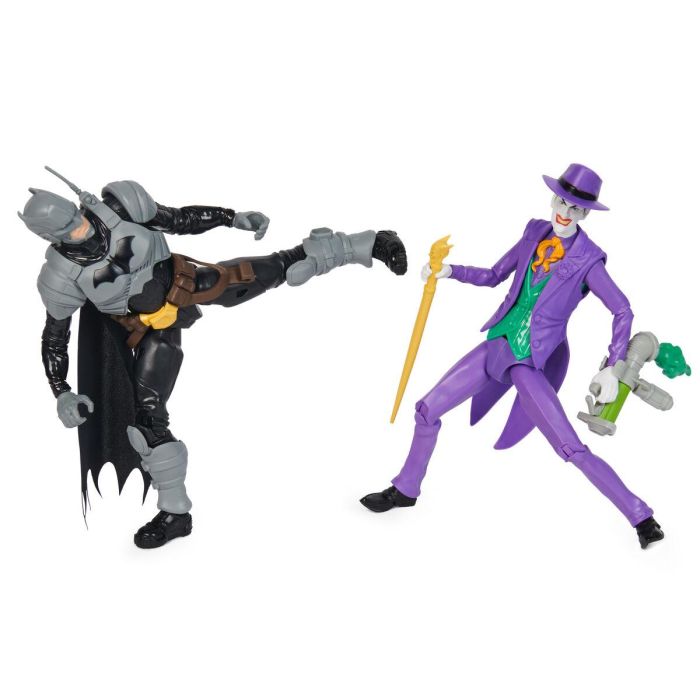 Batman Battle Pack Figuras de Acción 30 CM Batman VS El Joker - 2 Figuras y 12 Accesorios - Batman Adventures 3 Batman Battle Pack Figuras de Acción 30 CM Batman VS El Joker - 2 Figuras y 12 Accesorios - Batman Adventures 3
