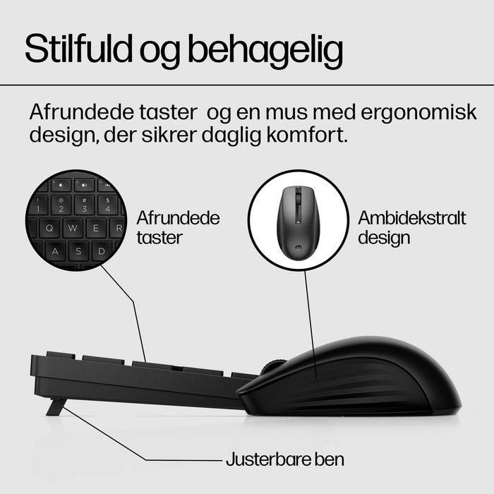 HP 650 Wireless Keyboard and Mouse Combo 17 HP 650 Wireless Keyboard and Mouse Combo 17