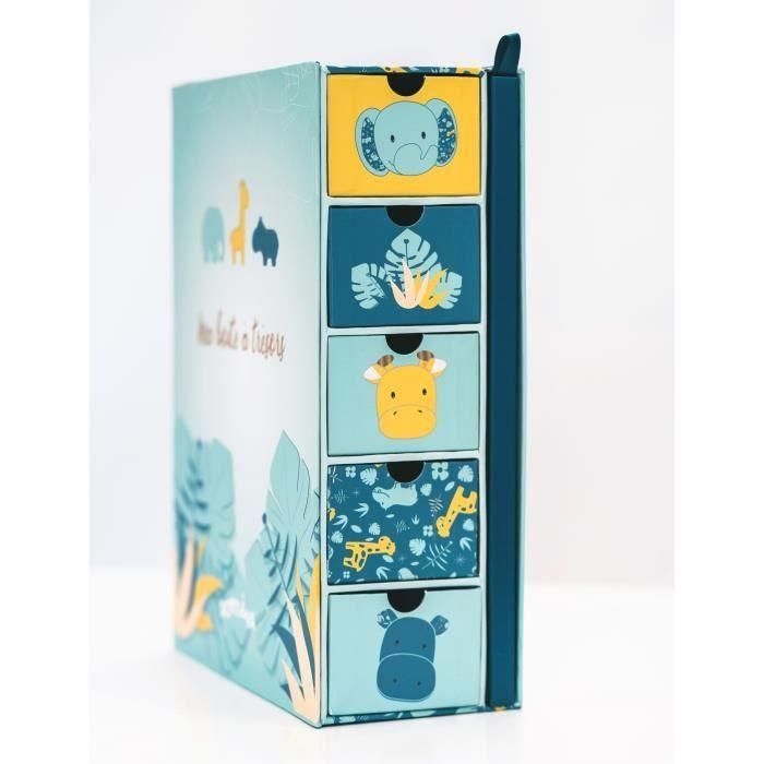 Caja del tesoro DOMIVA + Libro de nacimiento Zanimo 3 Caja del tesoro DOMIVA + Libro de nacimiento Zanimo 3