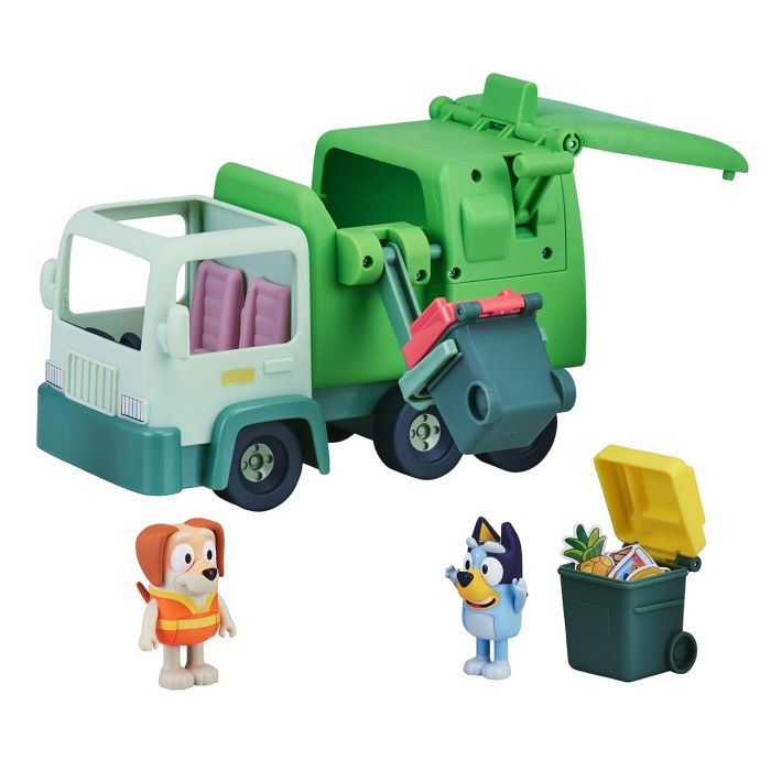 MOOSE 17170 Camión de Basura Bluey con figura Bluey, Señor de la Basura y 2 contenedores. +3 años 0 MOOSE 17170 Camión de Basura Bluey con figura Bluey, Señor de la Basura y 2 contenedores. +3 años 0