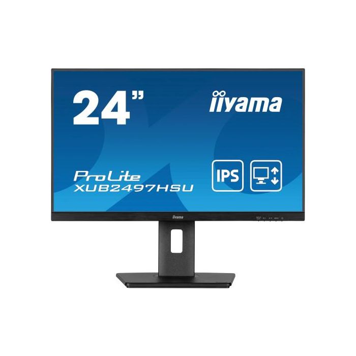 iiyama XUB2497HSU-B2 pantalla para PC 60,5 cm (23.8") 1920 x 1080 Pixeles Full HD LED Negro