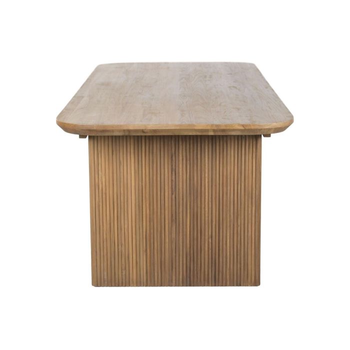 DKD Home Decor Mesa Tropical de Madera de Teca Desmontable, 250 cm Ancho, 100 cm Largo, 77 cm Alto 7