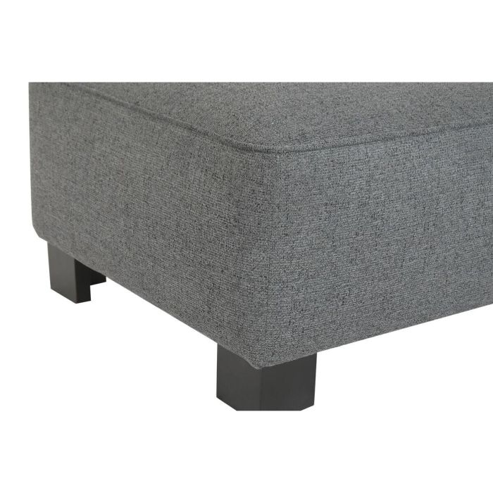 DKD Home Decor Sofá Modular de Poliéster y Madera Gris Oscuro 170 x 82 x 231 cm 3