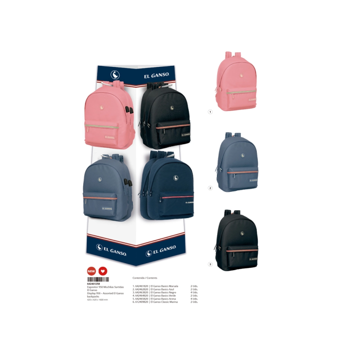 Safta 950 El Ganso Basics Mochila 1600x420x420 mm 2 Safta 950 El Ganso Basics Mochila 1600x420x420 mm 2