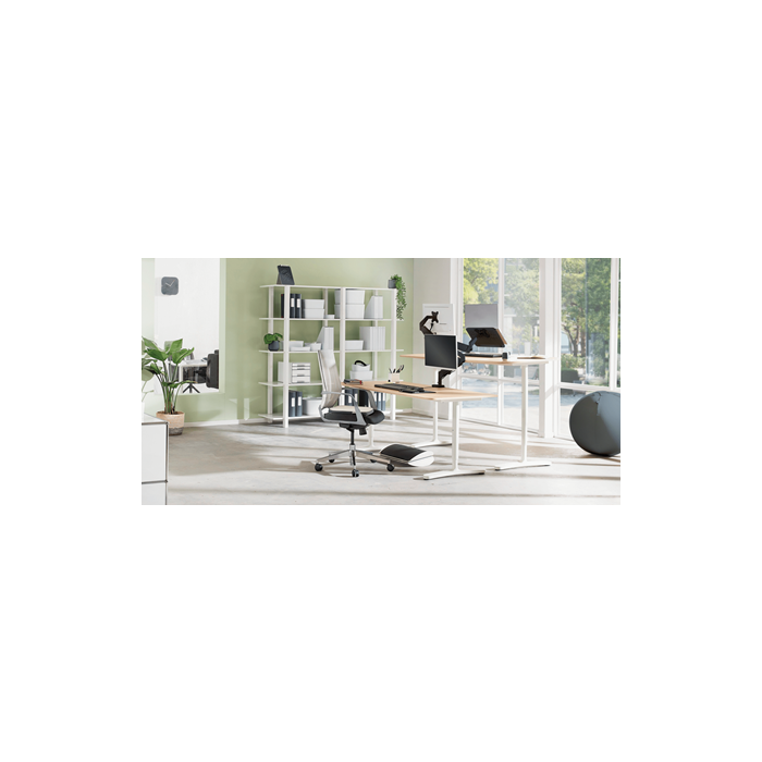 Reposapiés Leitz Ergo Gris 4