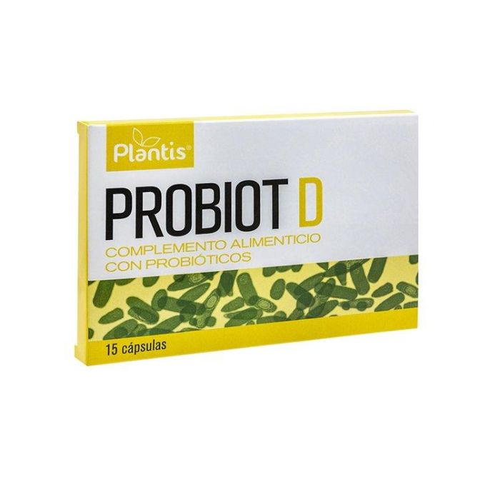 ARTESANIA Probiot D 15 Cápsulas para Diarrea con Probióticos y Saccharomyces boulardii