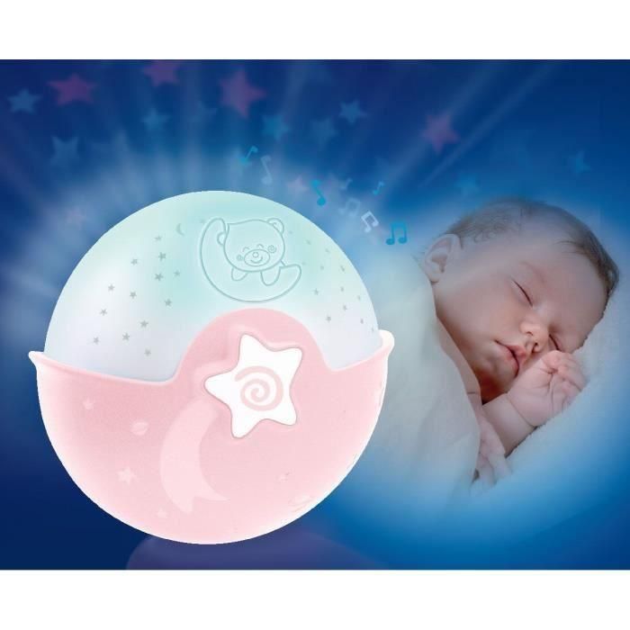 Infantino AAAET49722 Lámpara Proyector con Luz Relajante Rosa 4 Infantino AAAET49722 Lámpara Proyector con Luz Relajante Rosa 4