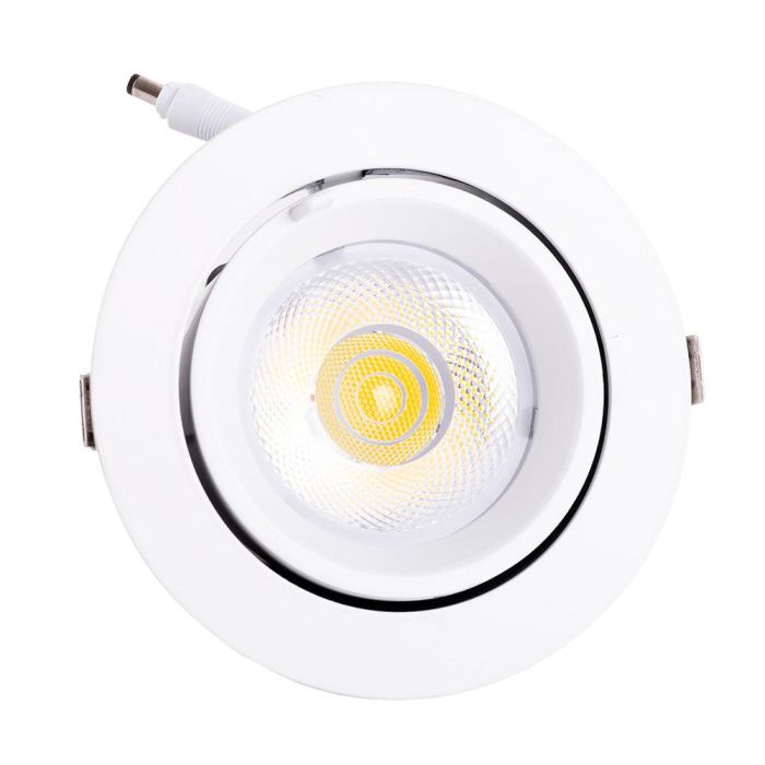 Foco Downlight LED 30W 4500Lm 4000ºK Circular Orientable 40.000H [HO-COB-C-OR-30W-W] 1