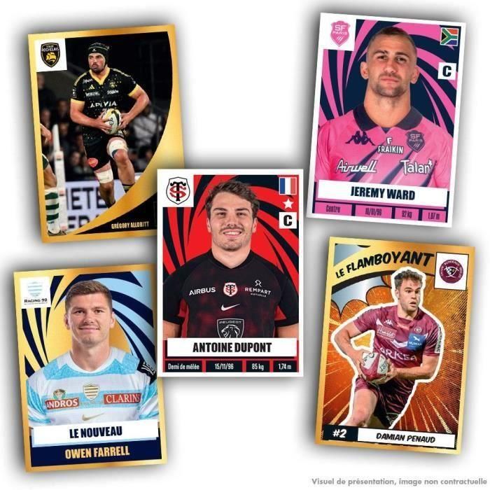 Pack de inicio - PANINI - Rugby Top 14 2024-2025 - Álbum - 2 fundas - 2 gratis 3 Pack de inicio - PANINI - Rugby Top 14 2024-2025 - Álbum - 2 fundas - 2 gratis 3