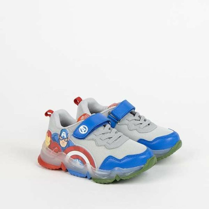 Cerdá T032 Zapatillas Deportivas Avengers con Luces Suela TPR Multicolor Talla 32 1