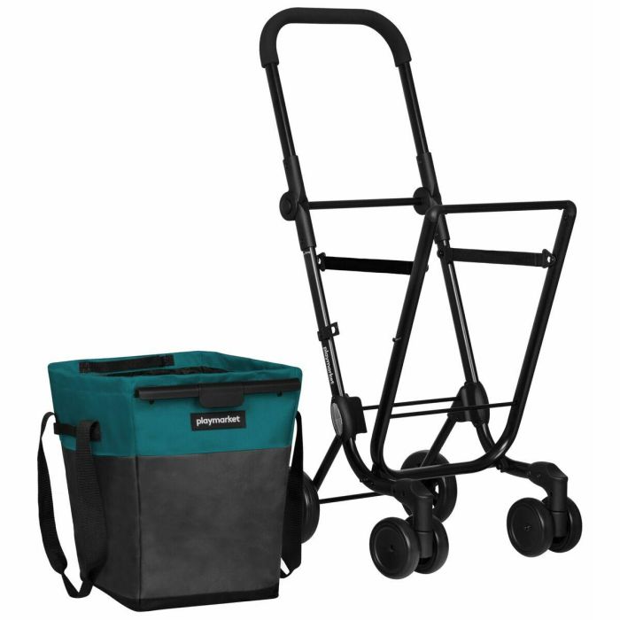 Carro de Compra Playmarket 24966 785 EASY Azul 1