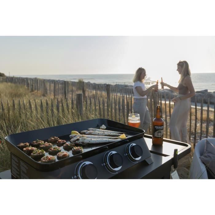 Cook'In Garden PG093 Plancha de gas 2B DUNE 70 con 3 fuegos 2 Cook'In Garden PG093 Plancha de gas 2B DUNE 70 con 3 fuegos 2