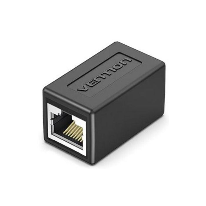 Vention IPVB0 Adaptador Conector RJ45 Cat.6 FTP Hembra - Hembra Negro 0 Vention IPVB0 Adaptador Conector RJ45 Cat.6 FTP Hembra - Hembra Negro 0