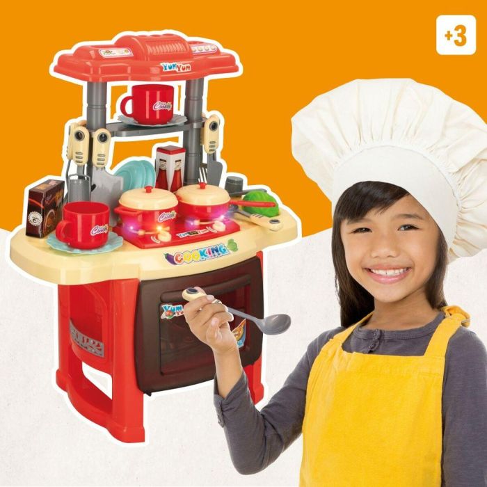 Cocina de Juguete Colorbaby 23 Piezas 37 x 47 x 23 cm 2 Cocina de Juguete Colorbaby 23 Piezas 37 x 47 x 23 cm 2