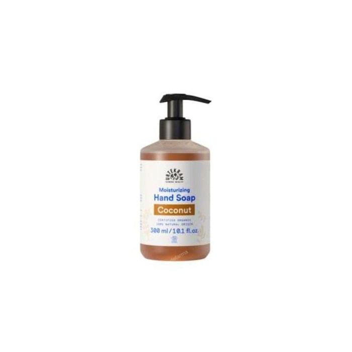 URTEKRAM Jabón de Manos Coco con Dispensador 300ml Ecológico Vegano - Certificado Ecocert Cosmos Organic