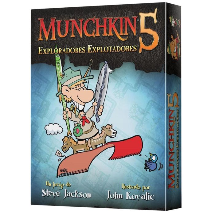 Juego Mesa Munchkin 5: Exploradores Pegi Juego Mesa Munchkin 5: Exploradores Pegi