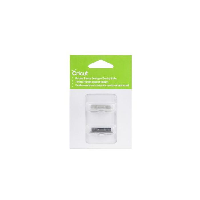 Cricut 2002676 Cuchillas de repuesto Negro, Blanco para Cricut 12" Portable Trimmer - 2 piezas 1 Cricut 2002676 Cuchillas de repuesto Negro, Blanco para Cricut 12" Portable Trimmer - 2 piezas 1