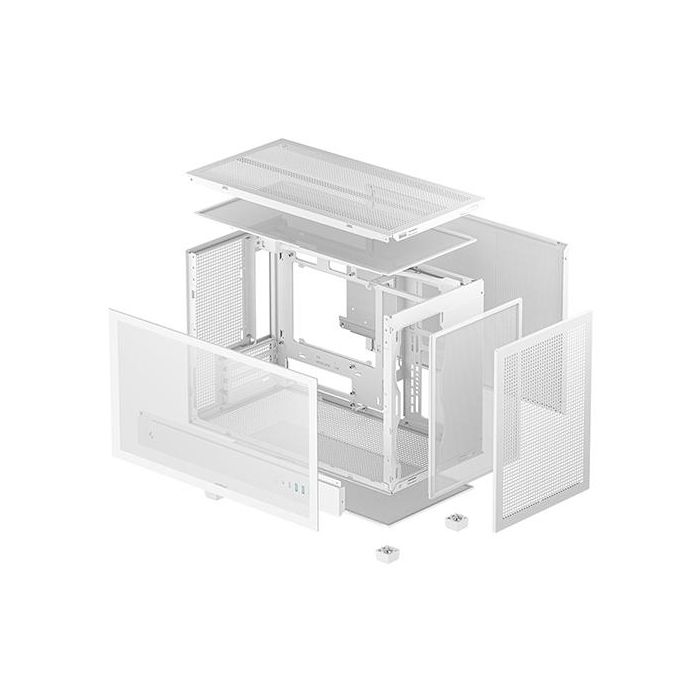 Caja Semitorre ATX DEEPCOOL R-CH260-WHNGM0-G-1 Blanco 4 Caja Semitorre ATX DEEPCOOL R-CH260-WHNGM0-G-1 Blanco 4