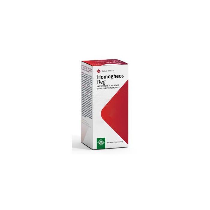 GHEOS Homogheos Reg 750Mg 60 Cap. Folato, Vitamina B12 y B6, Vitamina C, Zinc y Cobre, cansancio y fatiga