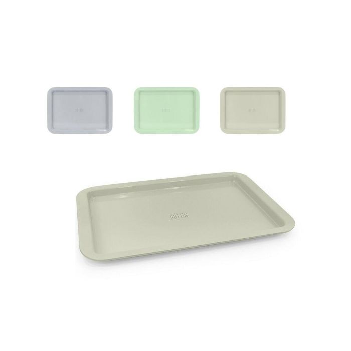 Bandeja de desayuno Quttin Metal 48 x 33,5 x 1,8 cm (12 Unidades) 3