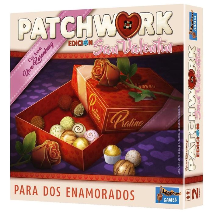 Juego Mesa Patchwork San Valentin Pegi Juego Mesa Patchwork San Valentin Pegi
