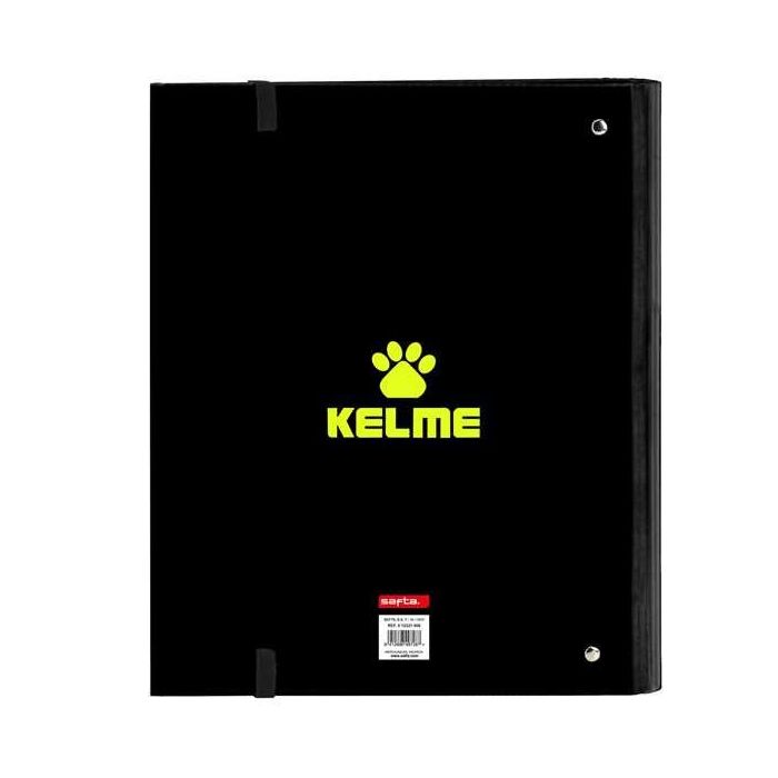 Carpeta de anillas Kelme Jungle Negro Gris Lima (27 x 32 x 3.5 cm) 1 Carpeta de anillas Kelme Jungle Negro Gris Lima (27 x 32 x 3.5 cm) 1