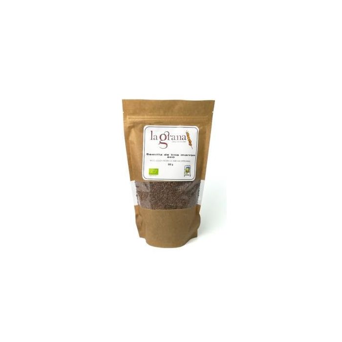 Semillas De Lino Marron 500Gr. Eco Semillas De Lino Marron 500Gr. Eco