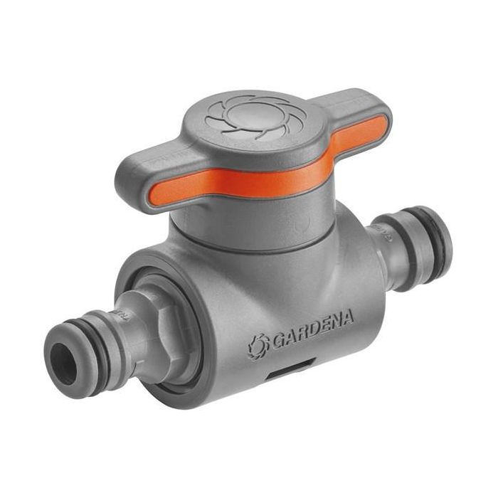 Gardena Válvula de Regulación con Acoplamiento, Plástico Gris/Naranja, para Sistema de Riego por Goteo, Macho/Macho 0 Gardena Válvula de Regulación con Acoplamiento, Plástico Gris/Naranja, para Sistema de Riego por Goteo, Macho/Macho 0