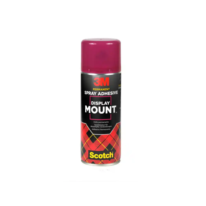 Pegamento En Spray 3M 400Ml Display Mount (Bote Morado) 0 Pegamento En Spray 3M 400Ml Display Mount (Bote Morado) 0