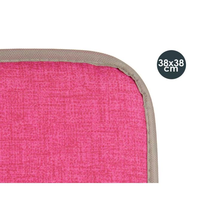 Cojin Silla 38X38Cm Rosa Giftdecor (24 Unidades) 2 Cojin Silla 38X38Cm Rosa Giftdecor (24 Unidades) 2