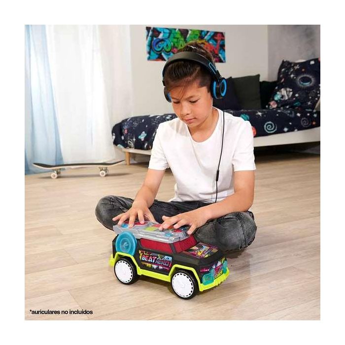 Smoby Coche Streets' n Beatz 32 cm con Luz y 22 Sonidos para Niños a partir de 3 Años 5 Smoby Coche Streets' n Beatz 32 cm con Luz y 22 Sonidos para Niños a partir de 3 Años 5