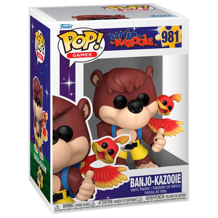 FUNKO Figura POP! Banjo-Kazooie Vinilo 9cm