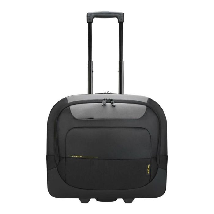Targus TCG717GL Maletín con Ruedas para Portátil 17.3" City Gear Negro Gris de Poliéster 0 Targus TCG717GL Maletín con Ruedas para Portátil 17.3" City Gear Negro Gris de Poliéster 0