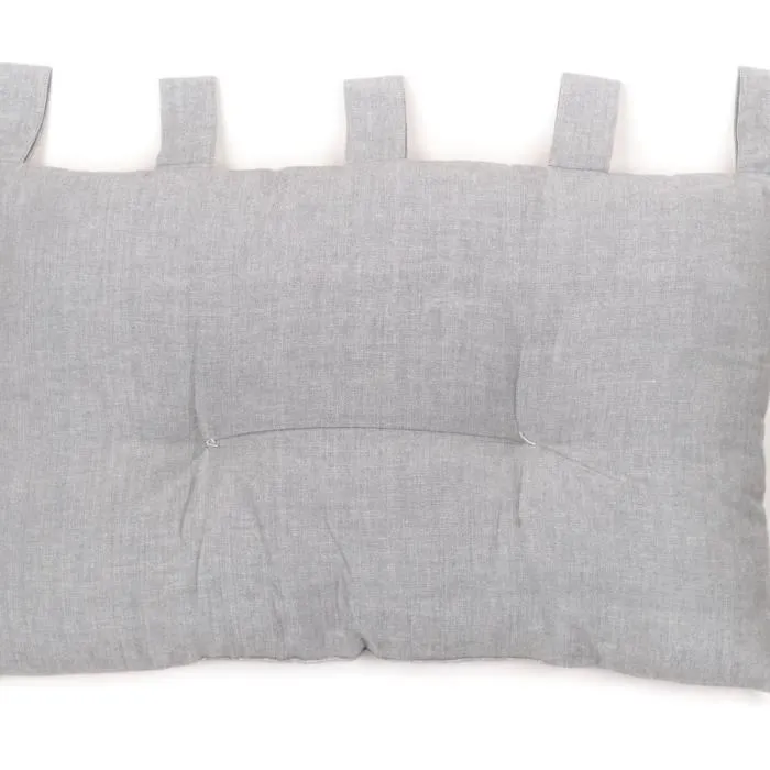 Today TOD1702394874426 Cabecero - HOY - CHARME - Chambray x Slub Capucine - 45 x 70 cm 4