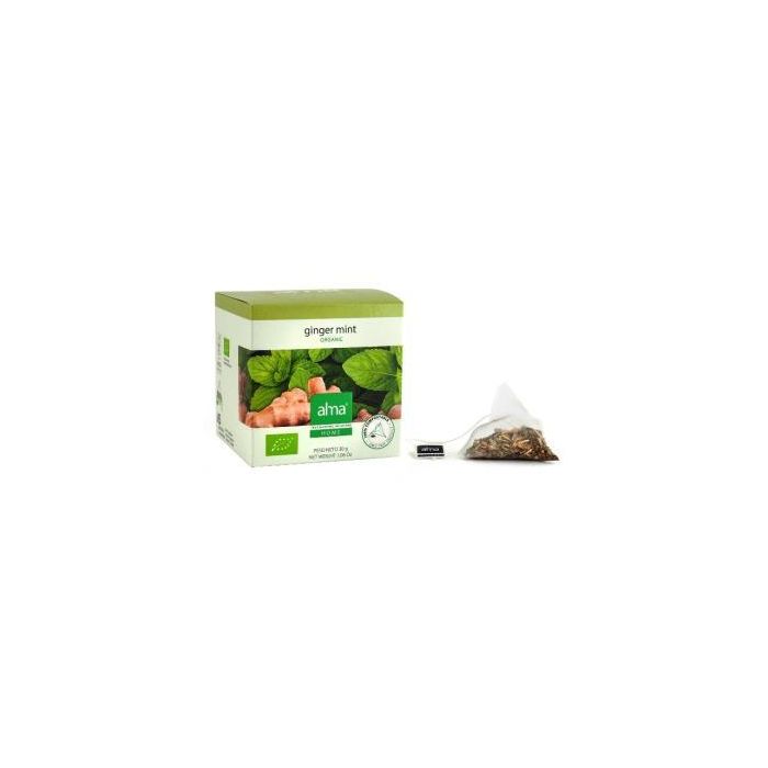 Jengibre Menta Infusion 15Piramides. Eco Vegan
