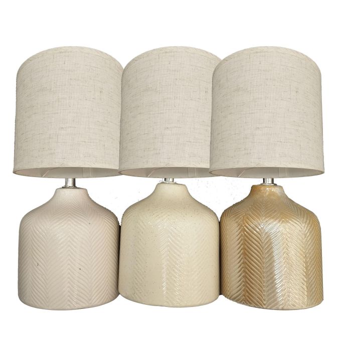 Lampara Sobremesa Urban DKD Home Decor 14 x 28 x 14 cm (12 Unidades) Lampara Sobremesa Urban DKD Home Decor 14 x 28 x 14 cm (12 Unidades)