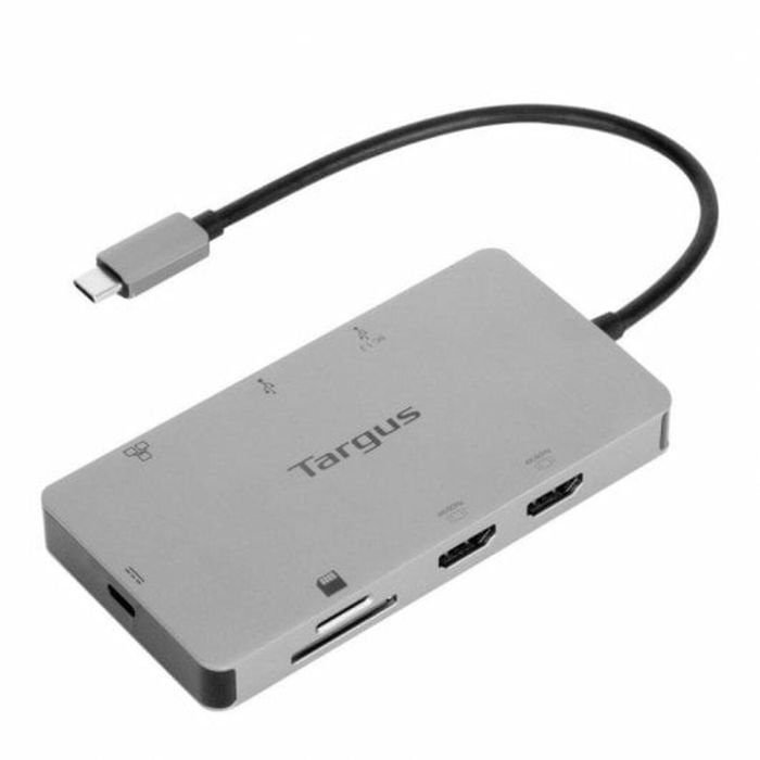 Hub USB Targus DOCK423EU Blanco Gris Plateado 100 W