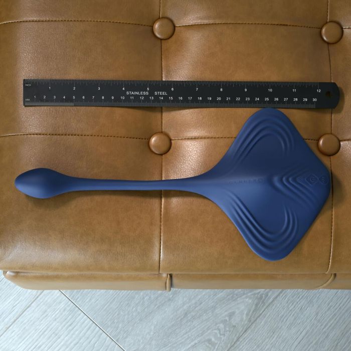 Vibrador Anal Negro Evolved Gender X Azul 10 Vibrador Anal Negro Evolved Gender X Azul 10