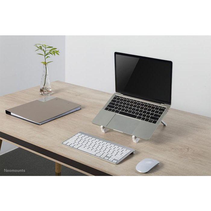 Neomounts NSLS010 Soporte Plegable y Ajustable para Portátiles 11-17" con 6 Alturas, Capacidad 5kg, Diseño Ultra-Delgado Plata 16 Neomounts NSLS010 Soporte Plegable y Ajustable para Portátiles 11-17" con 6 Alturas, Capacidad 5kg, Diseño Ultra-Delgado Plata 16