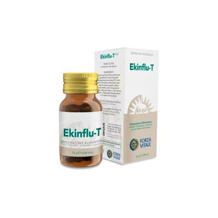 FORZA VITALE Ekinflu-T Suplemento Defensas Echinacea Orégano Tomillo 25g Comprimidos